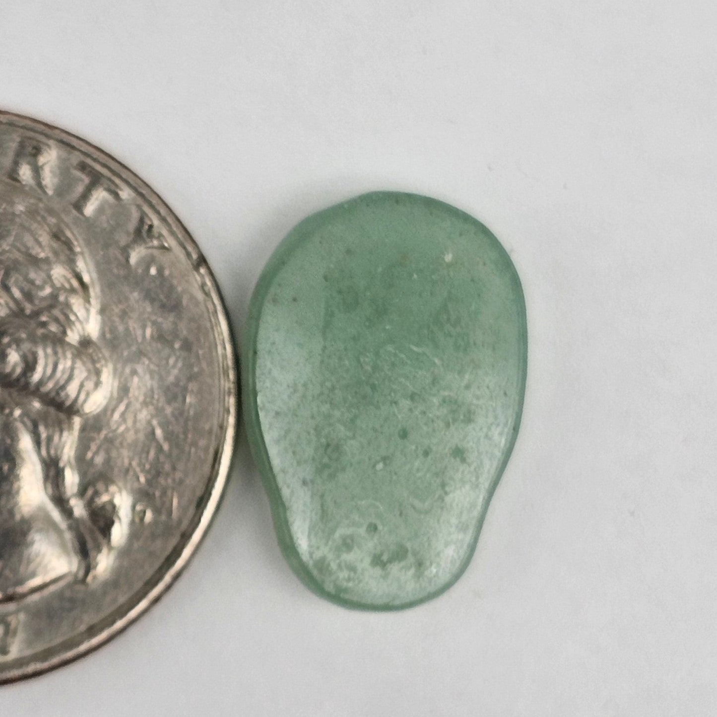 Aventurine Skull Cabochon