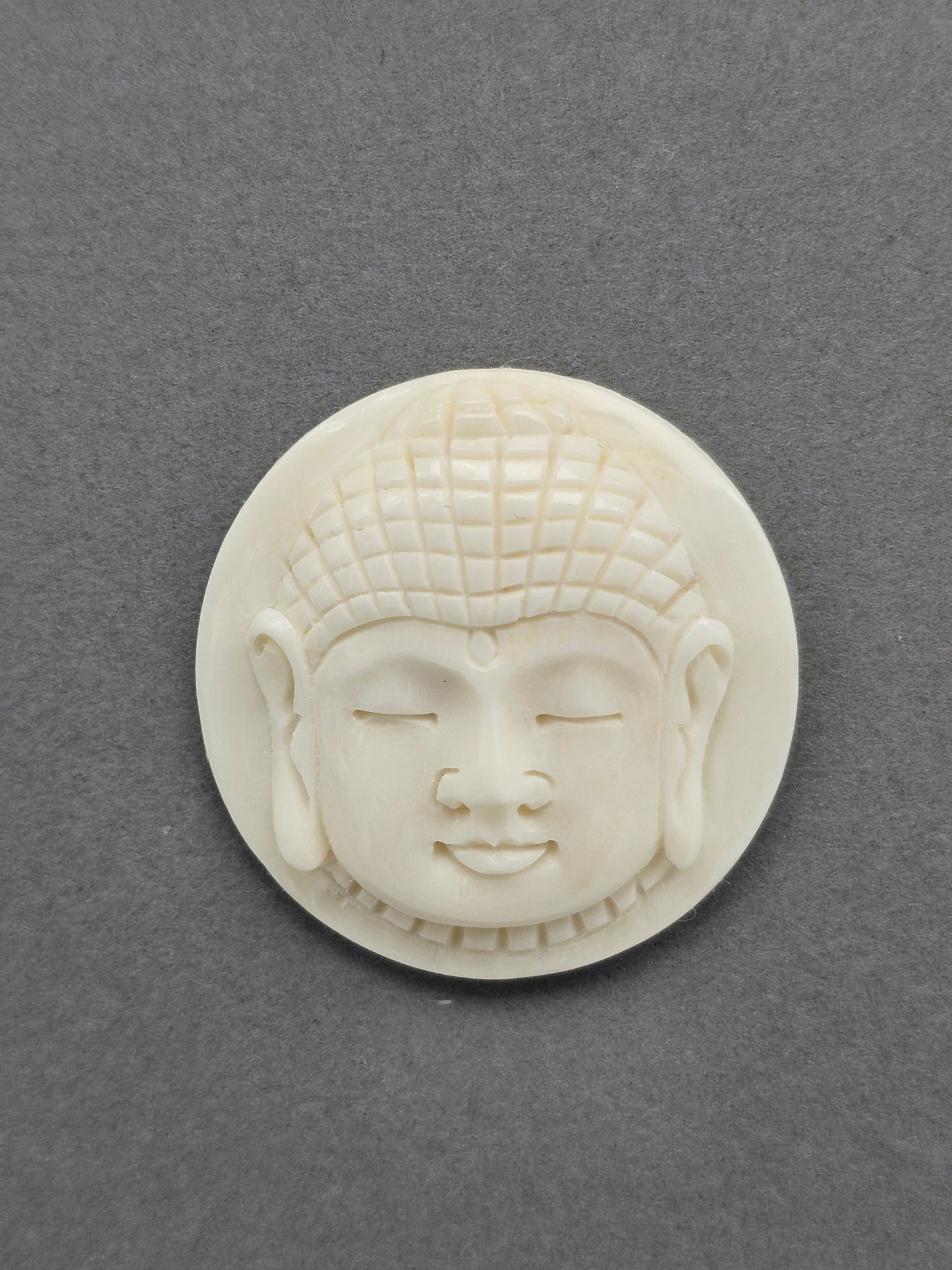 Buddha Bone Carving Cabochon
