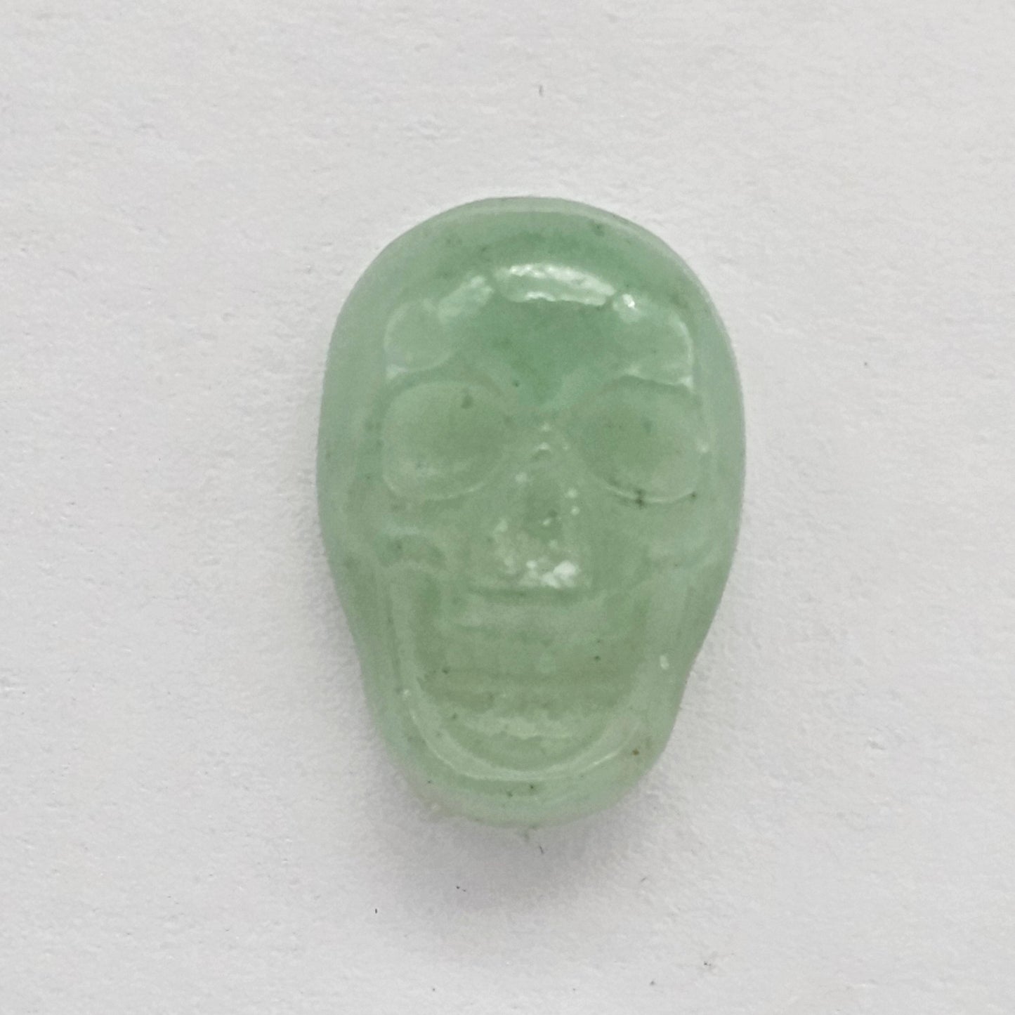 Aventurine Skull Cabochon