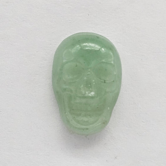 Aventurine Skull Cabochon