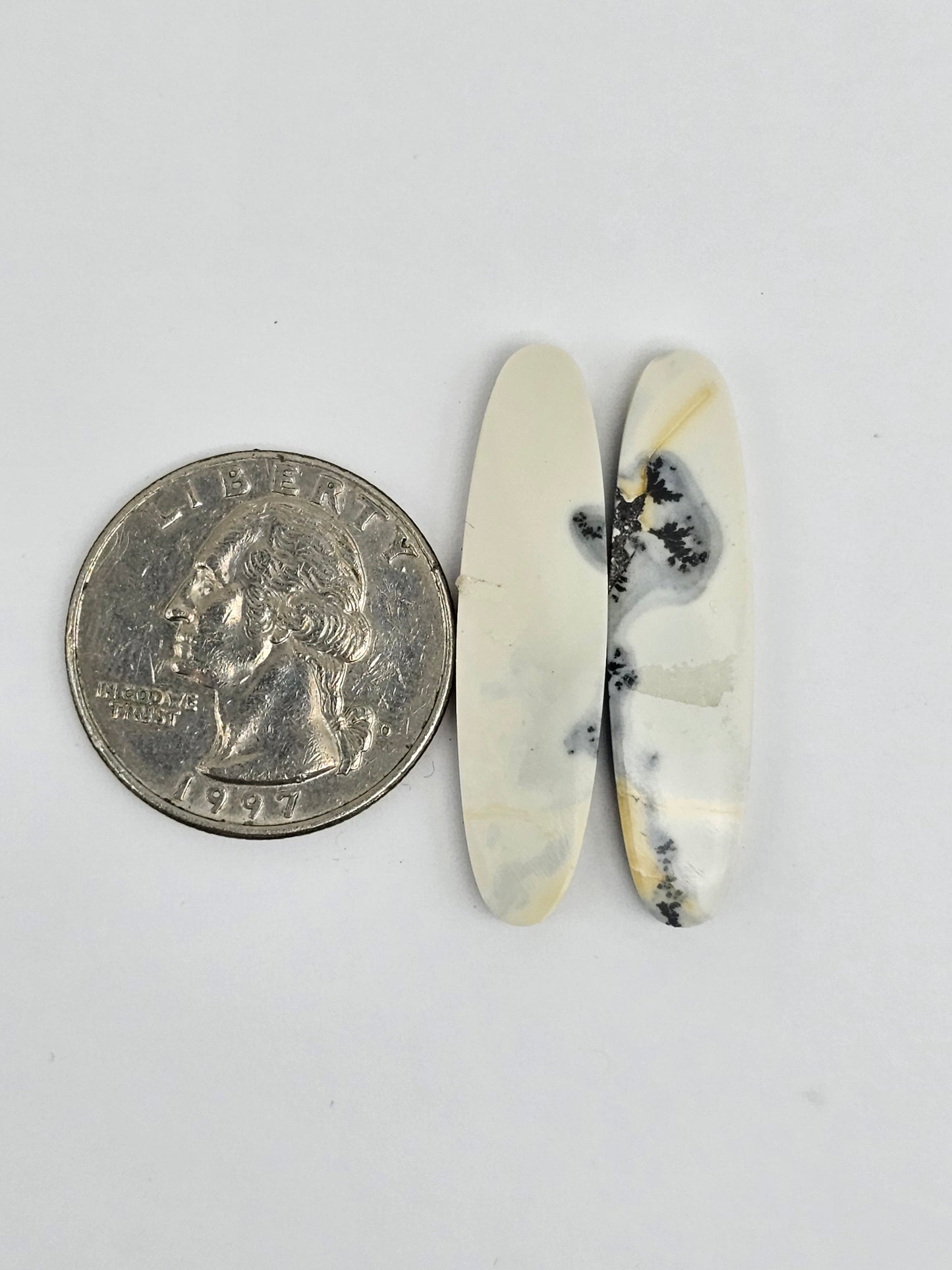 Maligano Jasper Cabochon Pair