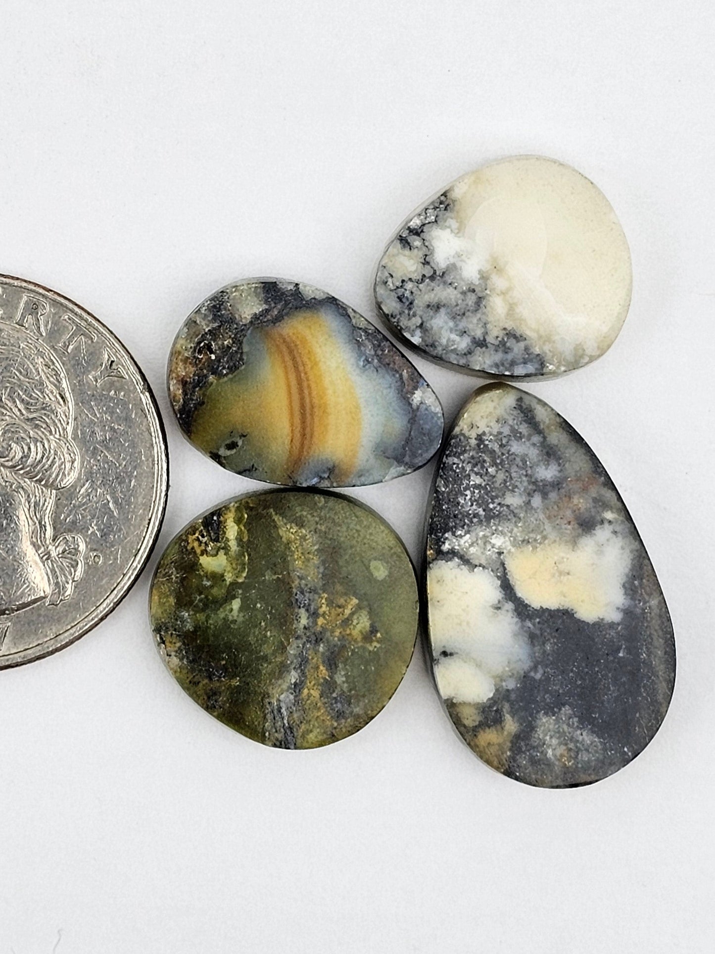 Dark moon variscite lot