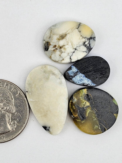 Dark moon variscite lot