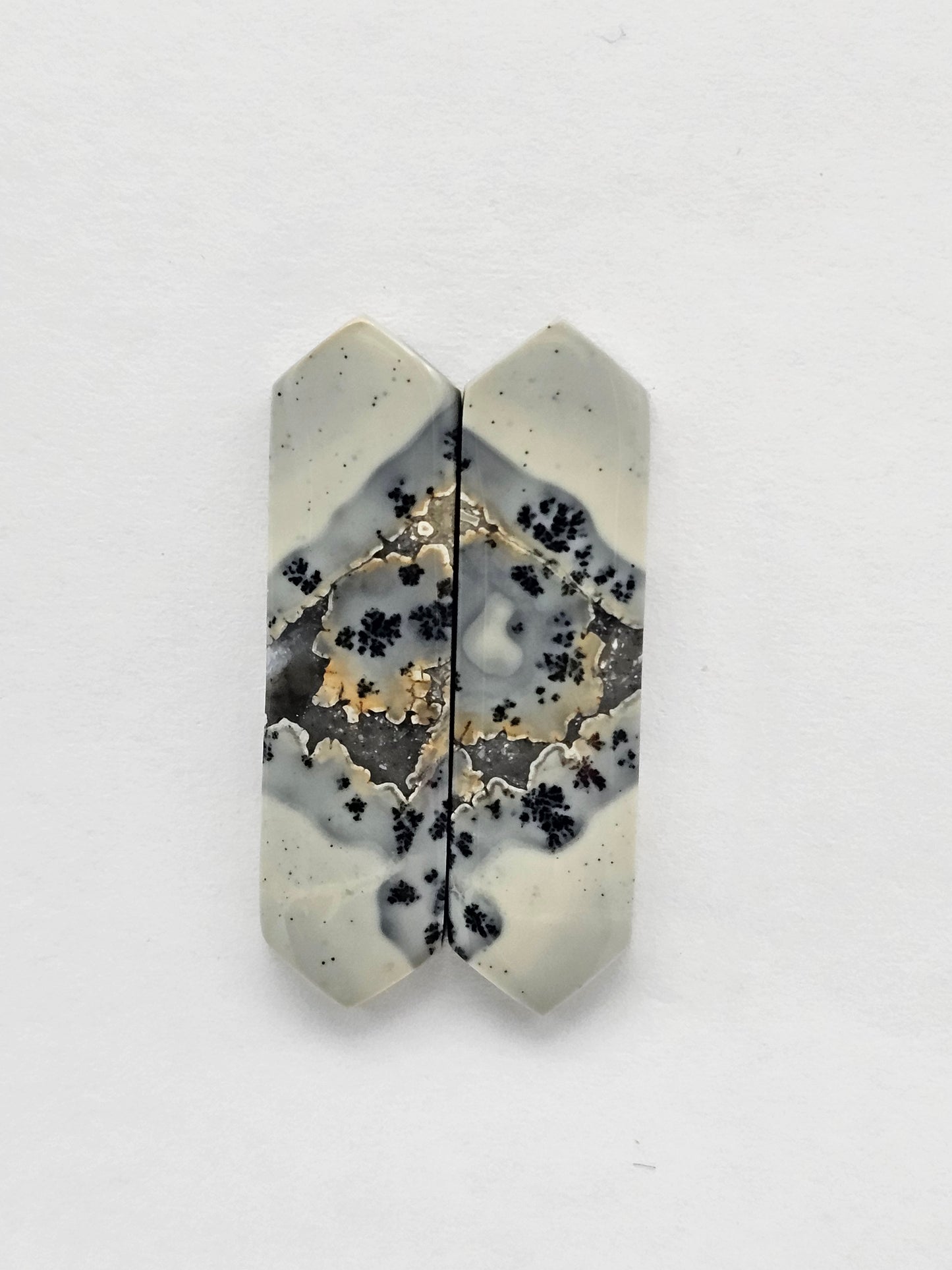 Maligano Jasper Cabochon Pair