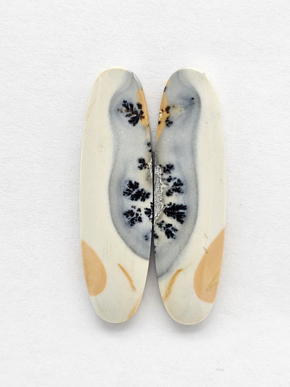 Maligano Jasper Cabochon Pair