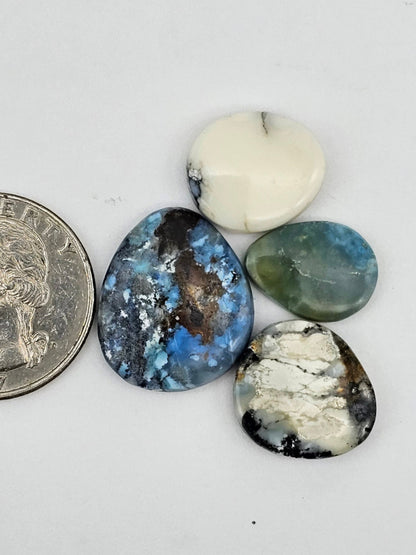 Dark moon variscite lot