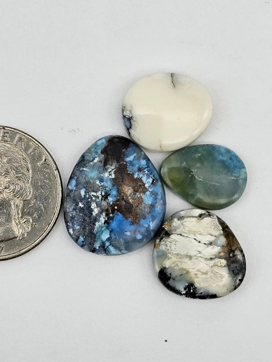 Dark moon variscite lot