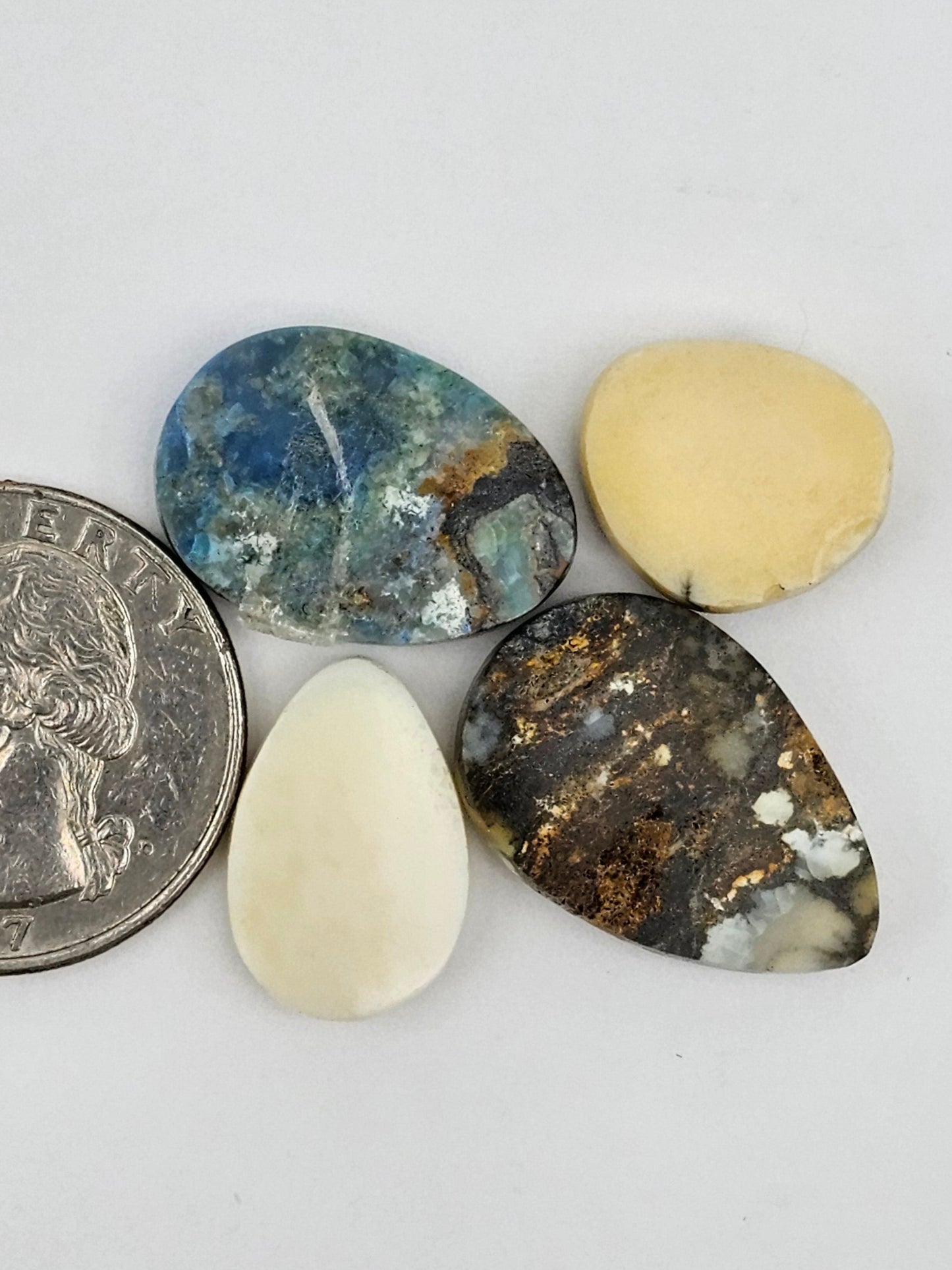 Dark moon variscite lot