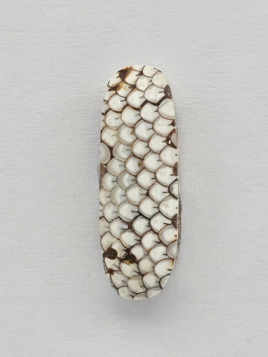 Snake skin agate cabochon