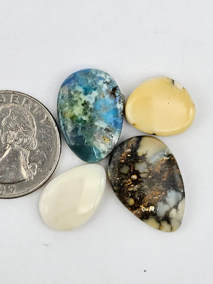 Dark moon variscite lot