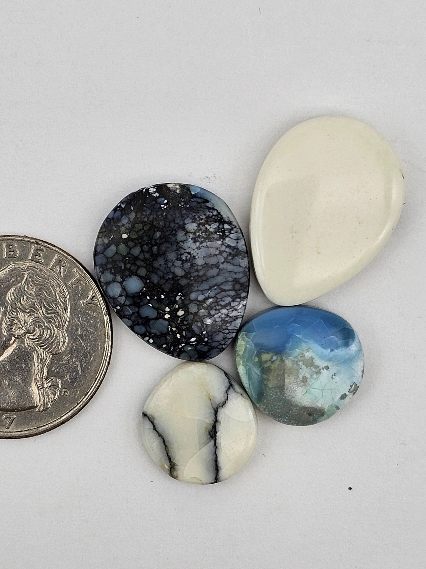 Dark moon variscite lot
