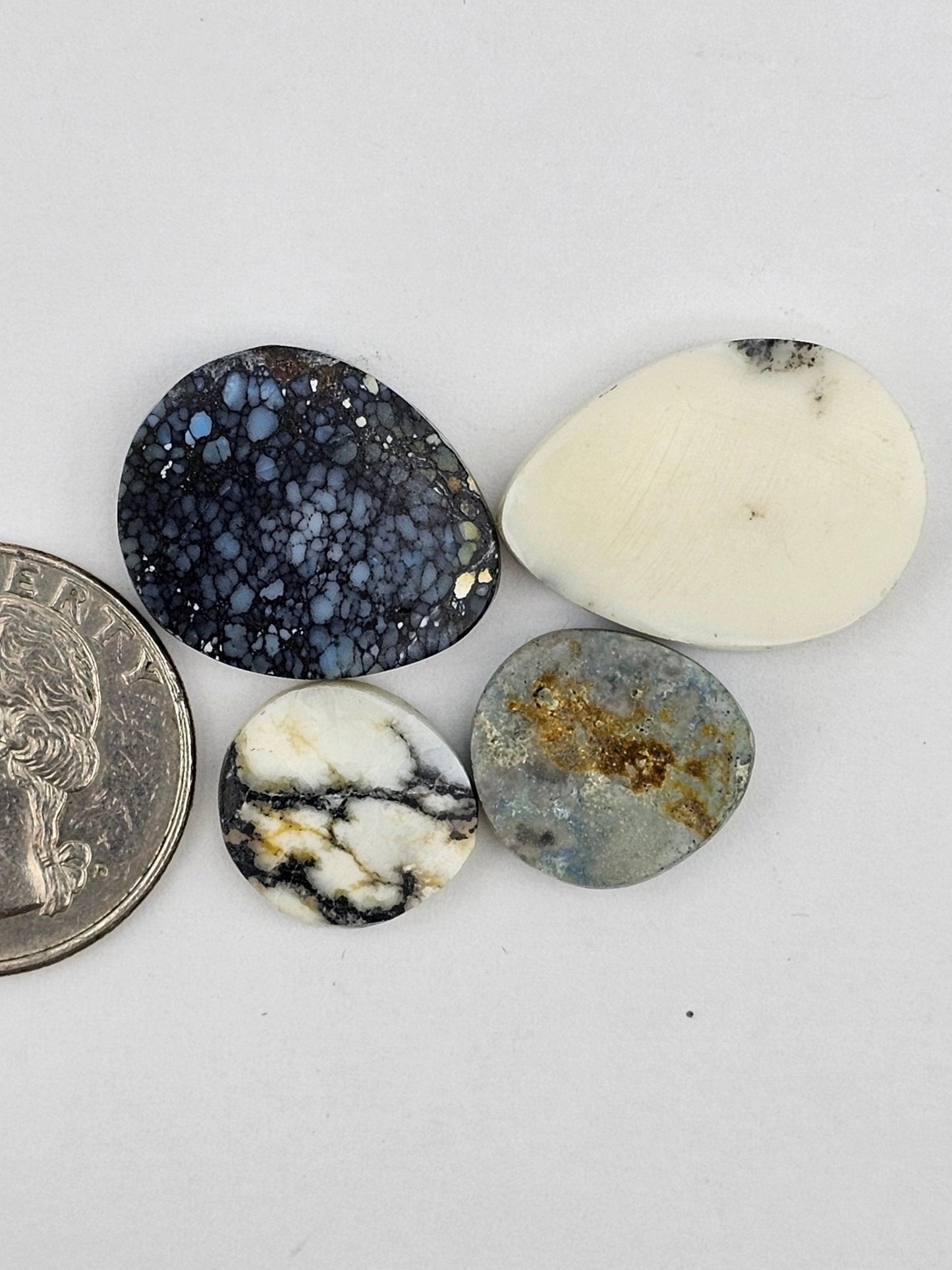 Dark moon variscite lot