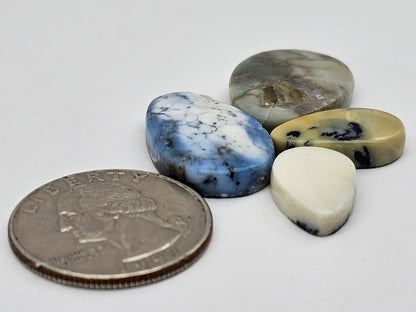 Dark moon variscite lot