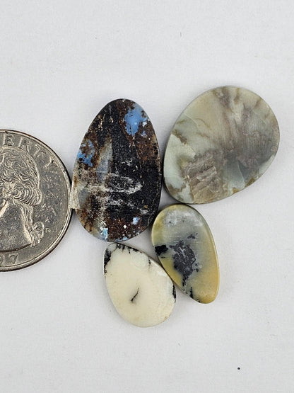 Dark moon variscite lot
