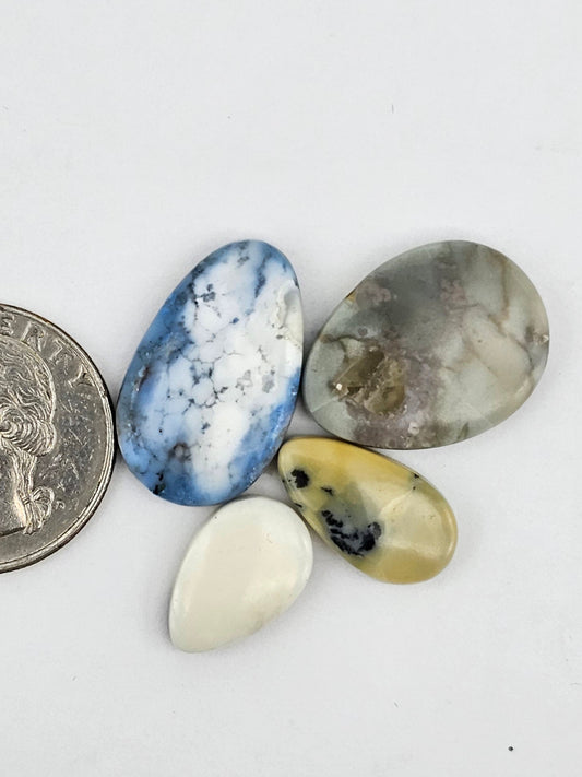 Dark moon variscite lot