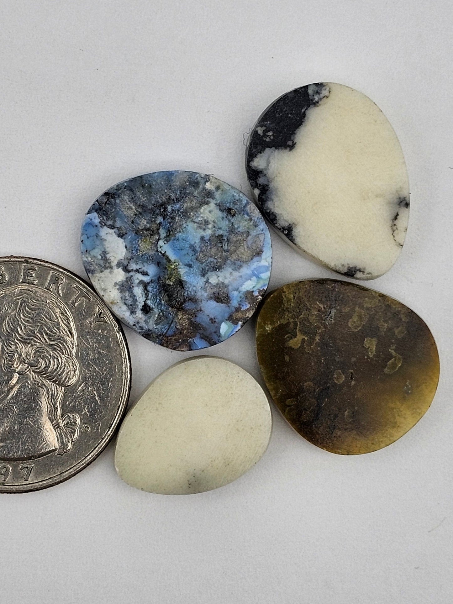 Dark moon variscite lot