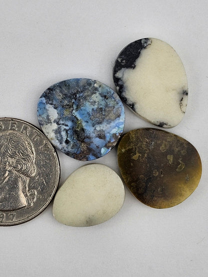 Dark moon variscite lot