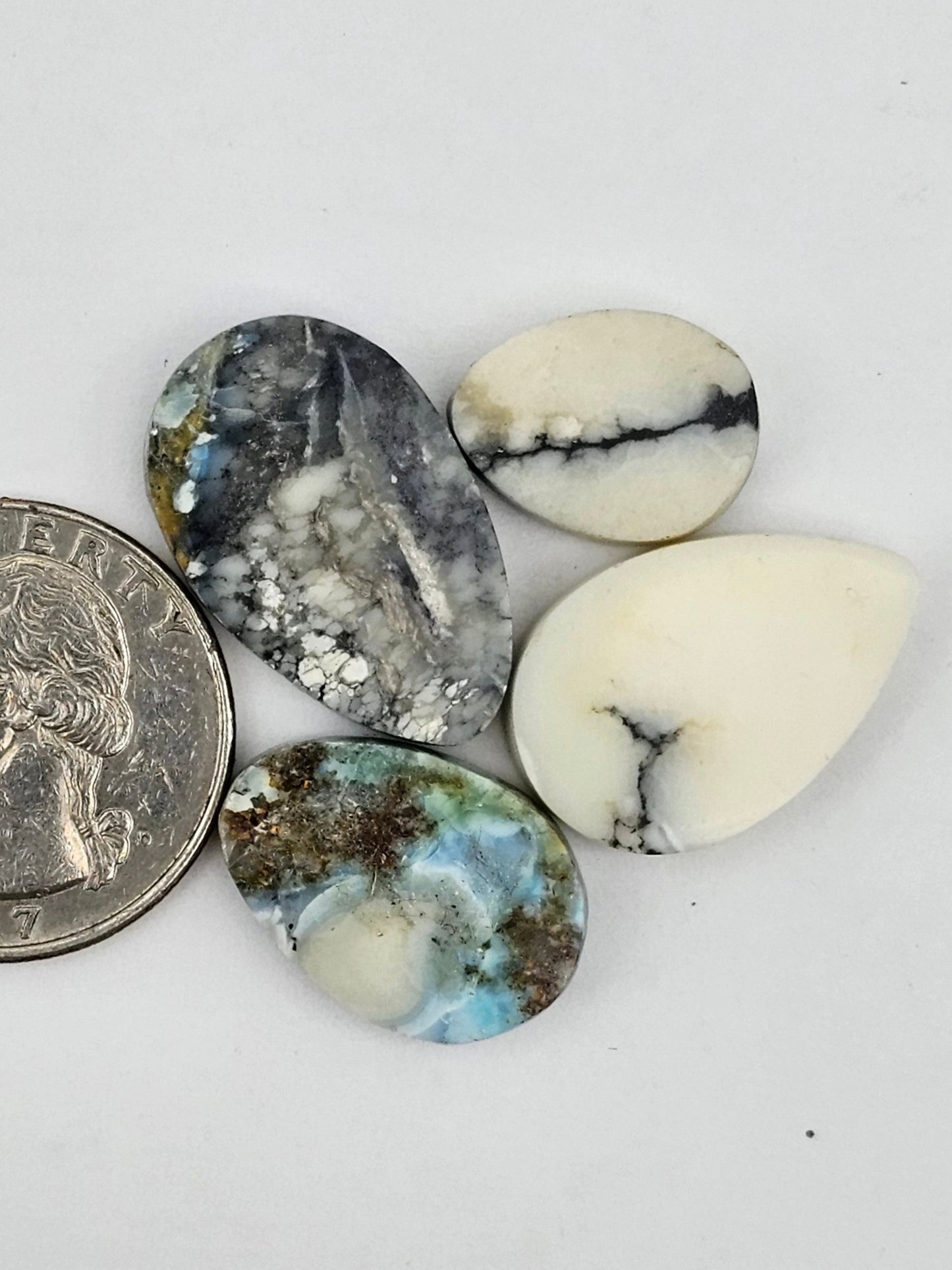 Dark moon variscite lot