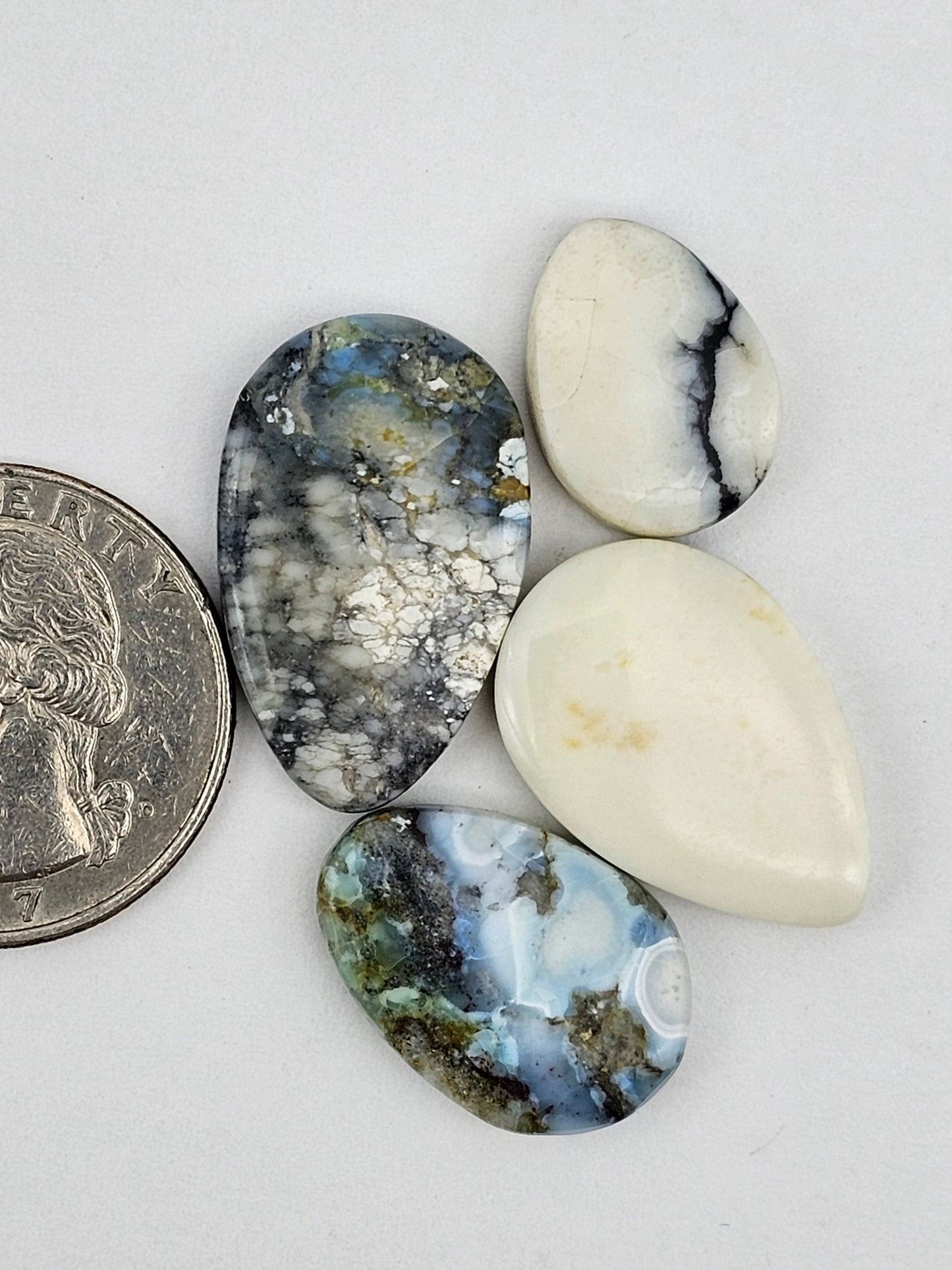 Dark moon variscite lot