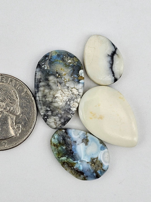 Dark moon variscite lot