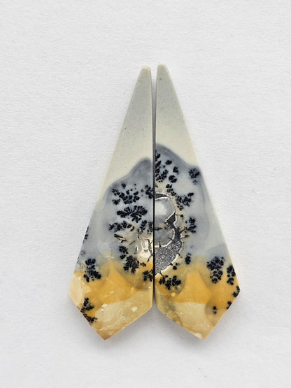 Maligano Jasper Cabochon Pair