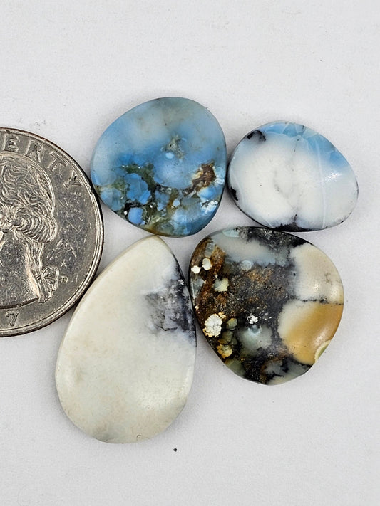 Dark moon variscite lot