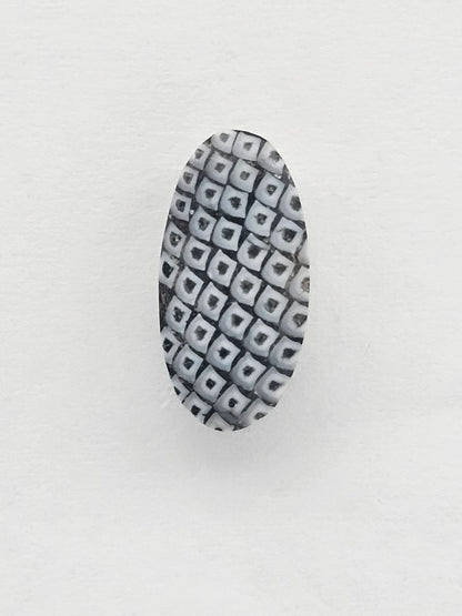 Snake skin agate cabochon