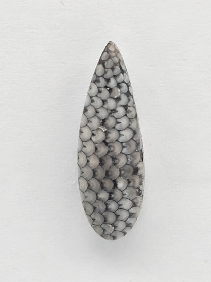 Snake skin agate cabochon