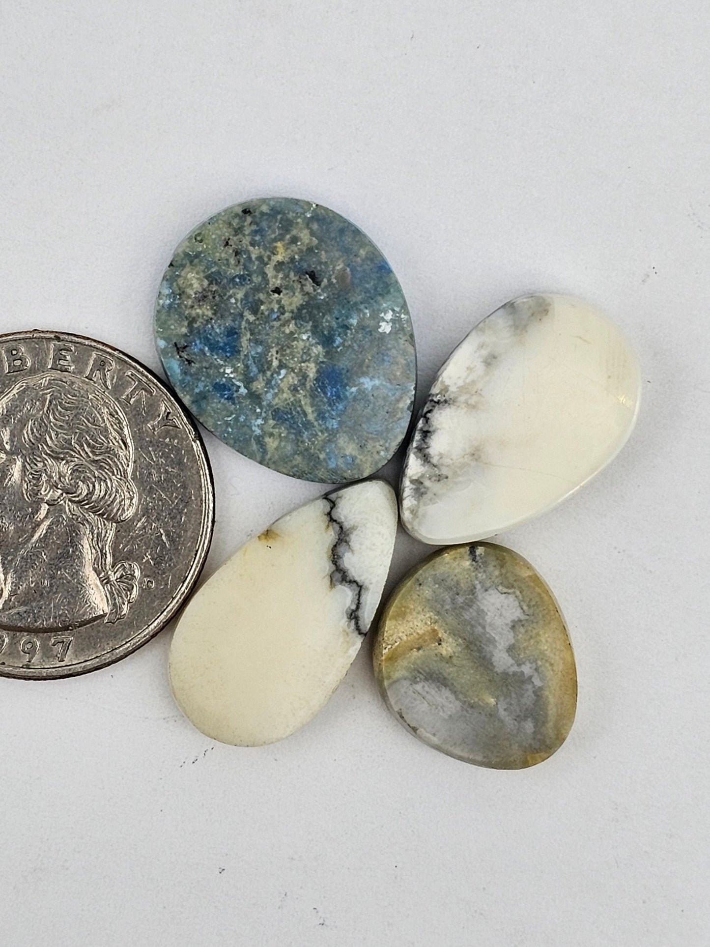 Dark moon variscite lot