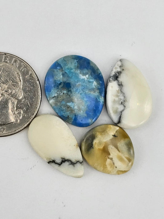 Dark moon variscite lot