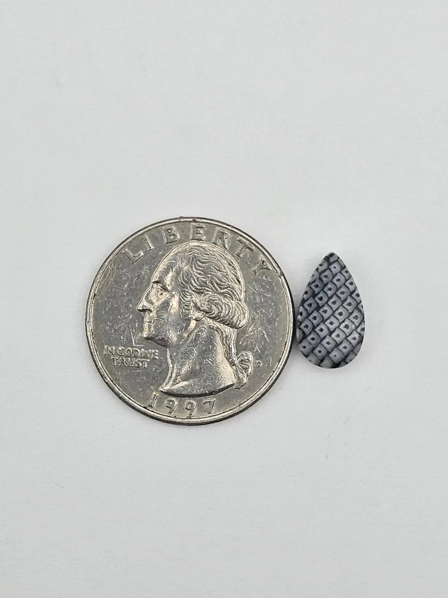 Snake skin agate cabochon