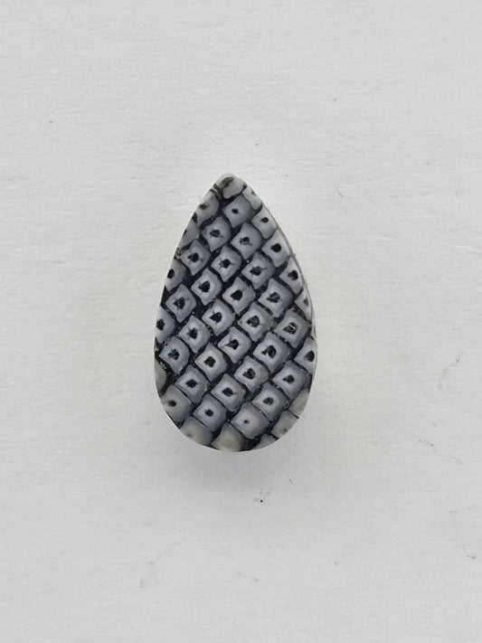 Snake skin agate cabochon