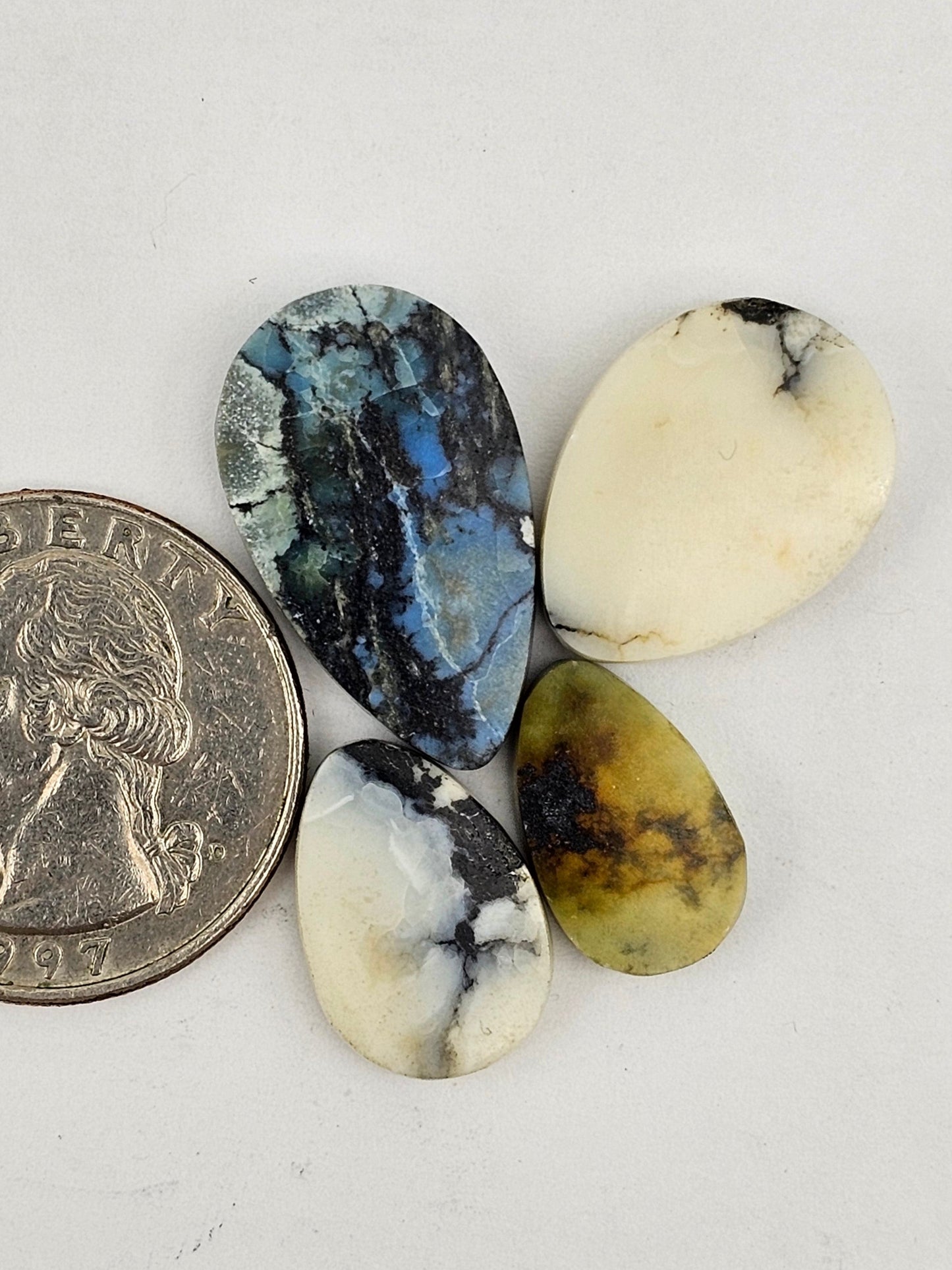 Dark moon variscite lot