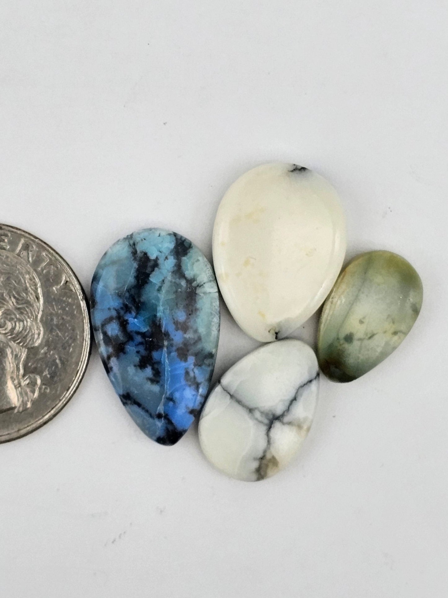 Dark moon variscite lot