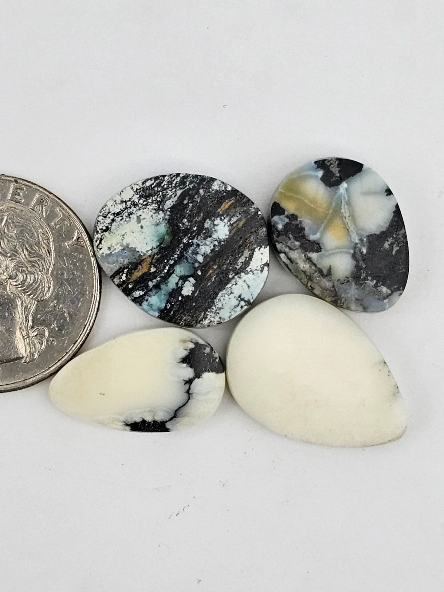 Dark moon variscite lot