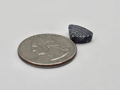 Snake skin agate cabochon