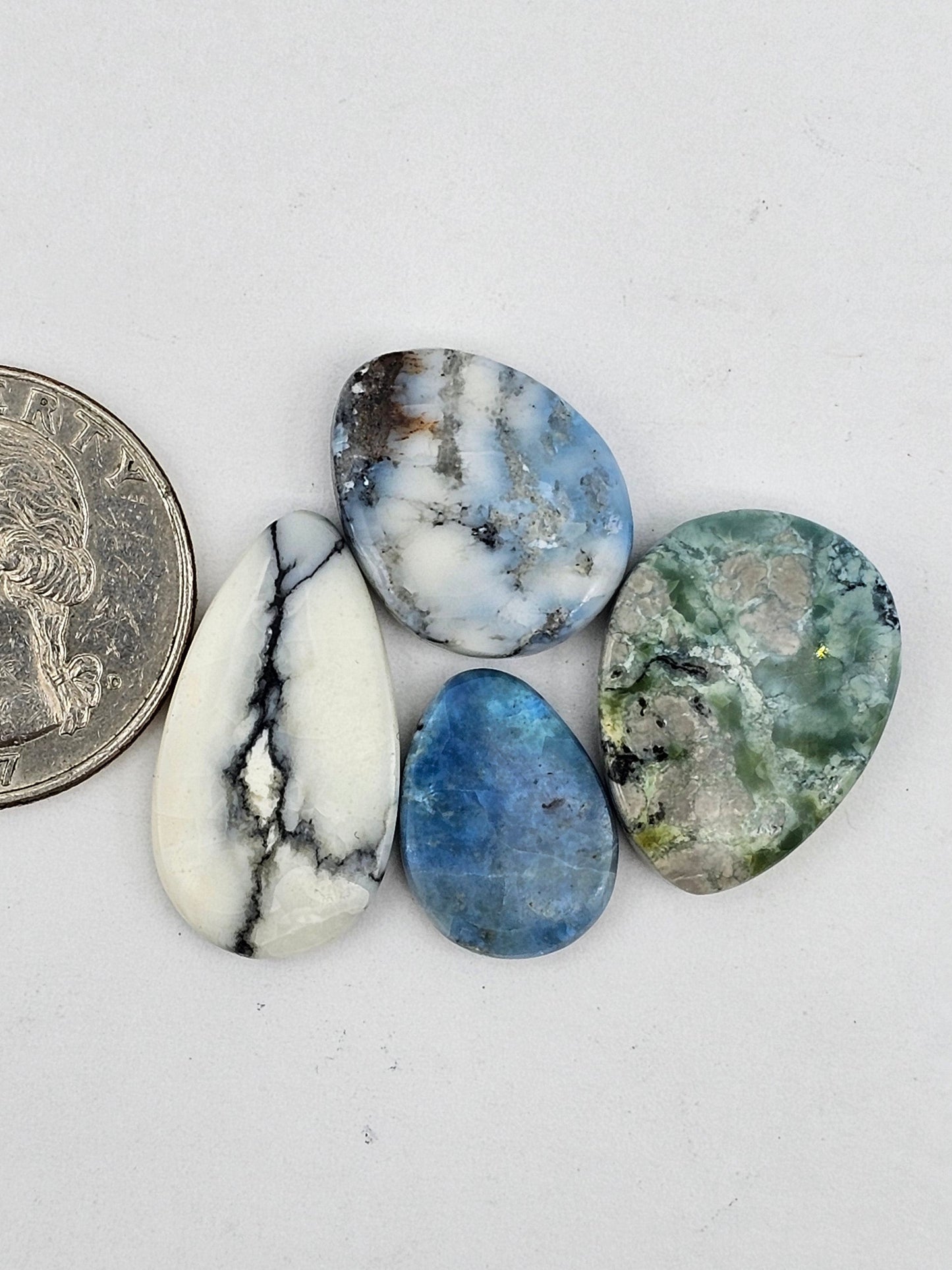 Dark moon variscite lot