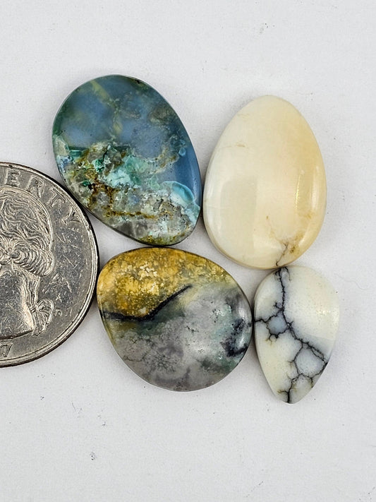 Dark moon variscite lot