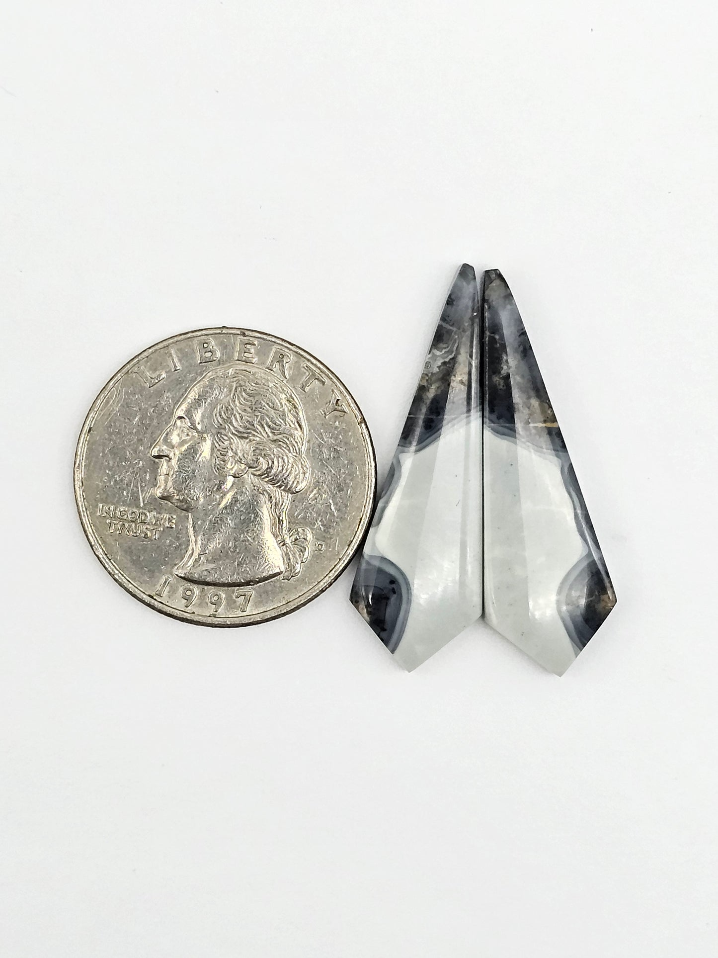 Maligano Jasper Cabochon Pair