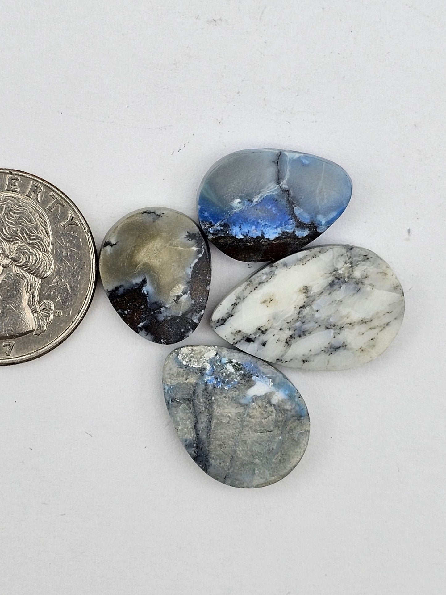Dark moon variscite lot