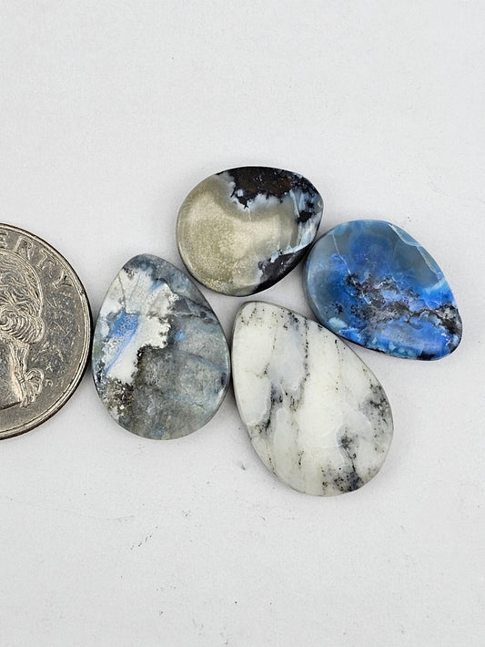 Dark moon variscite lot