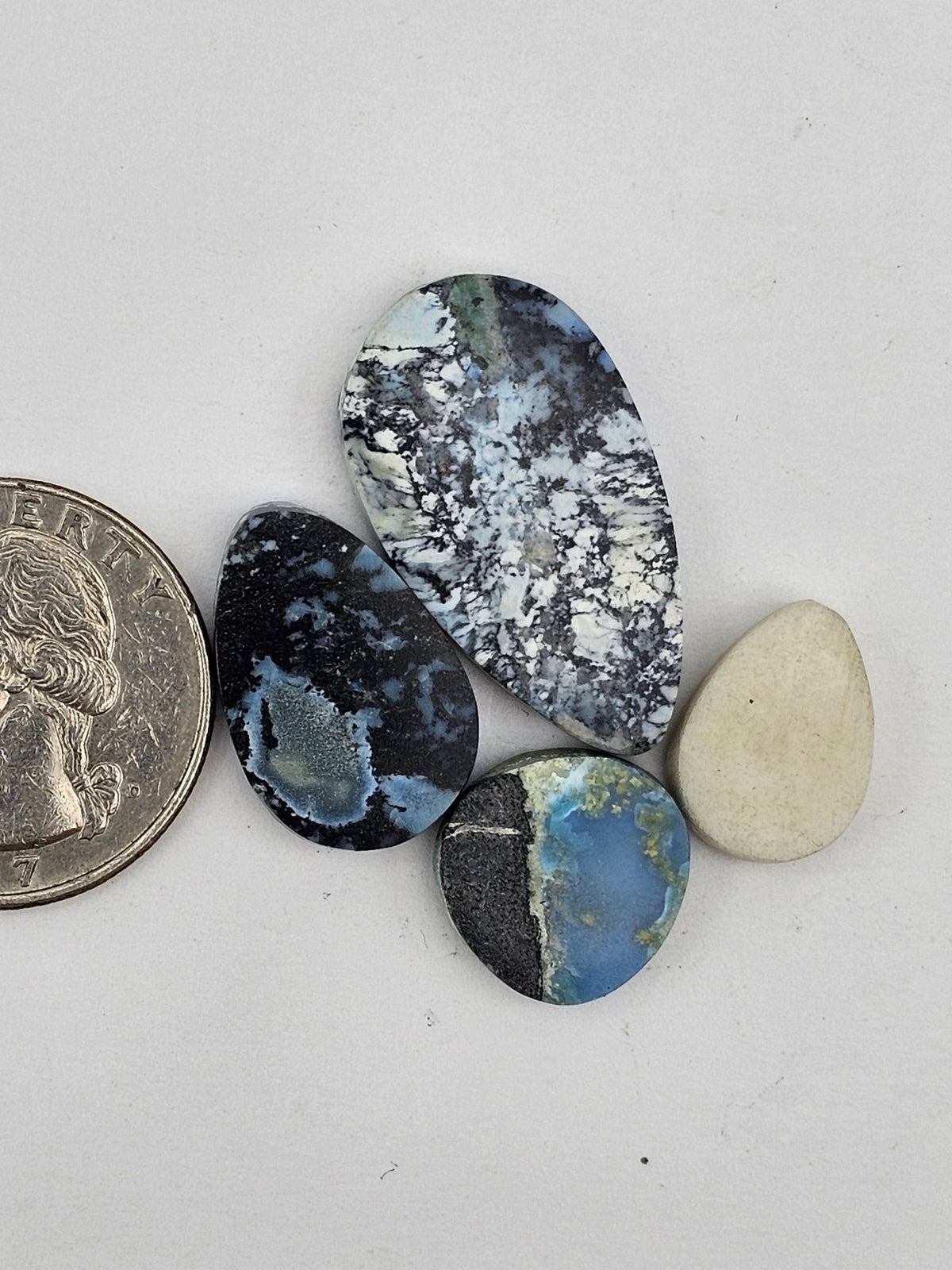 Dark moon variscite lot