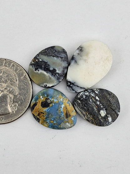 Dark moon variscite lot