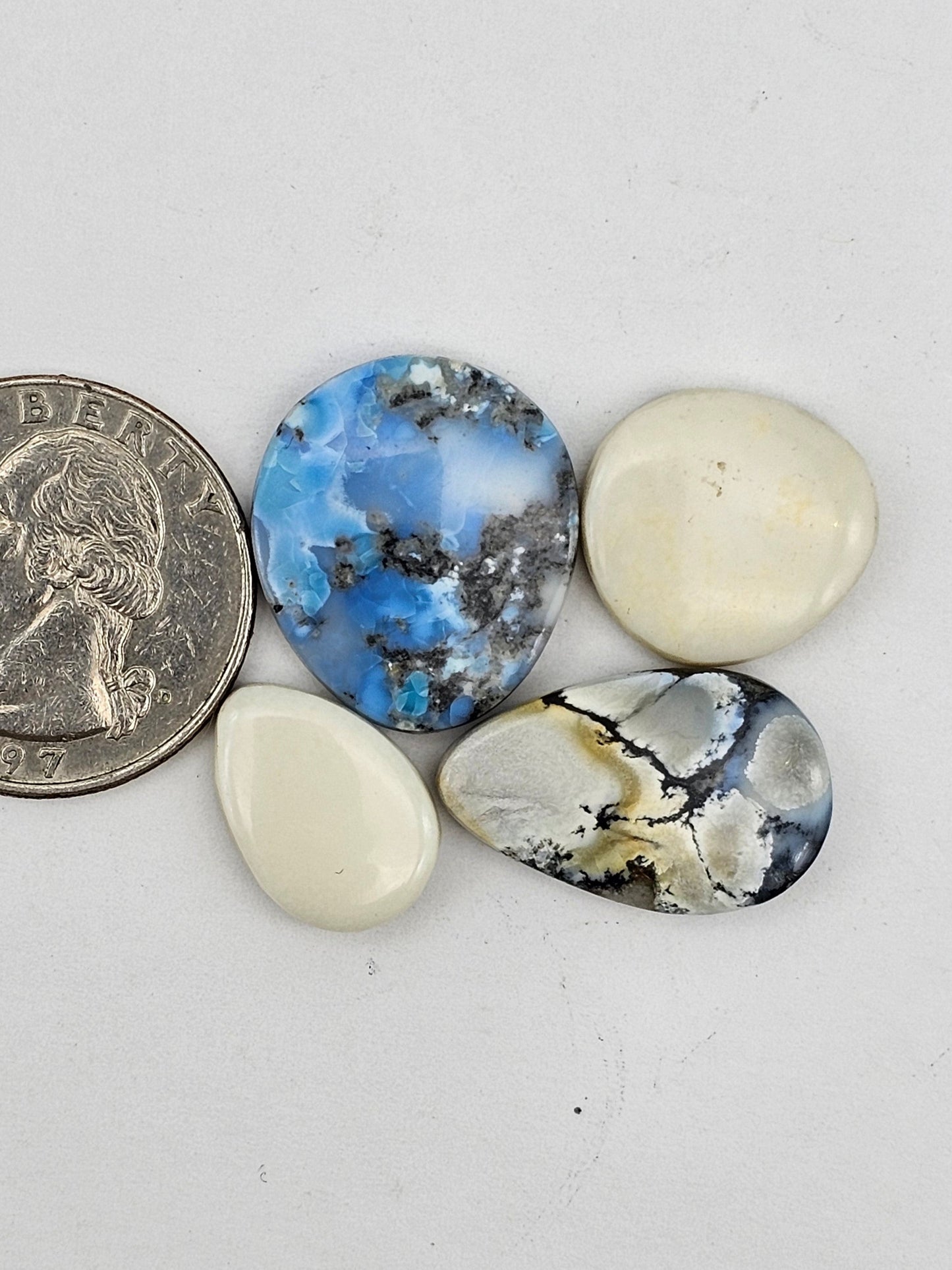 Dark moon variscite lot