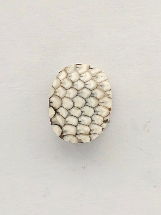 Snake skin agate cabochon