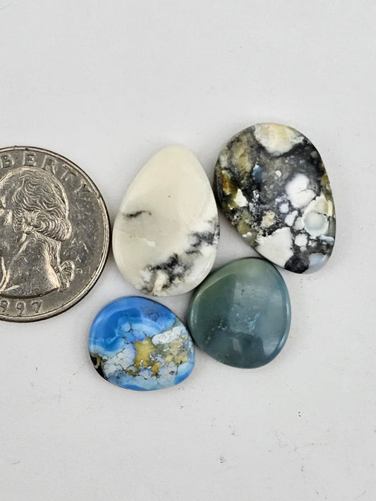 Dark moon variscite lot