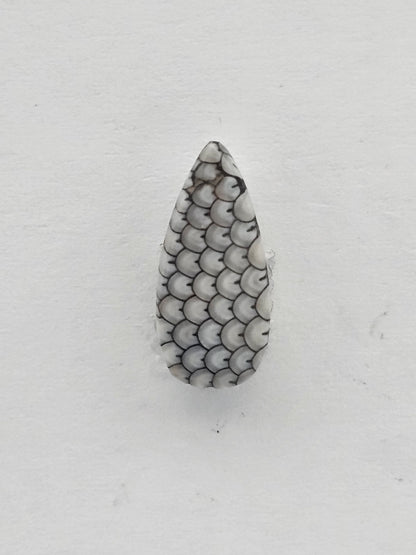 Snake skin agate cabochon