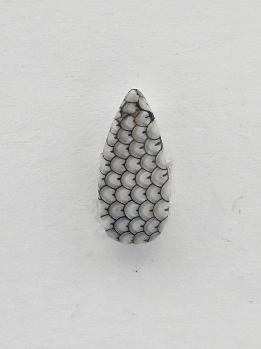 Snake skin agate cabochon