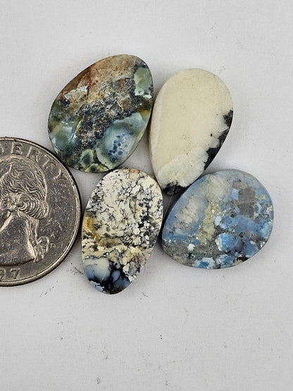 Dark moon variscite lot