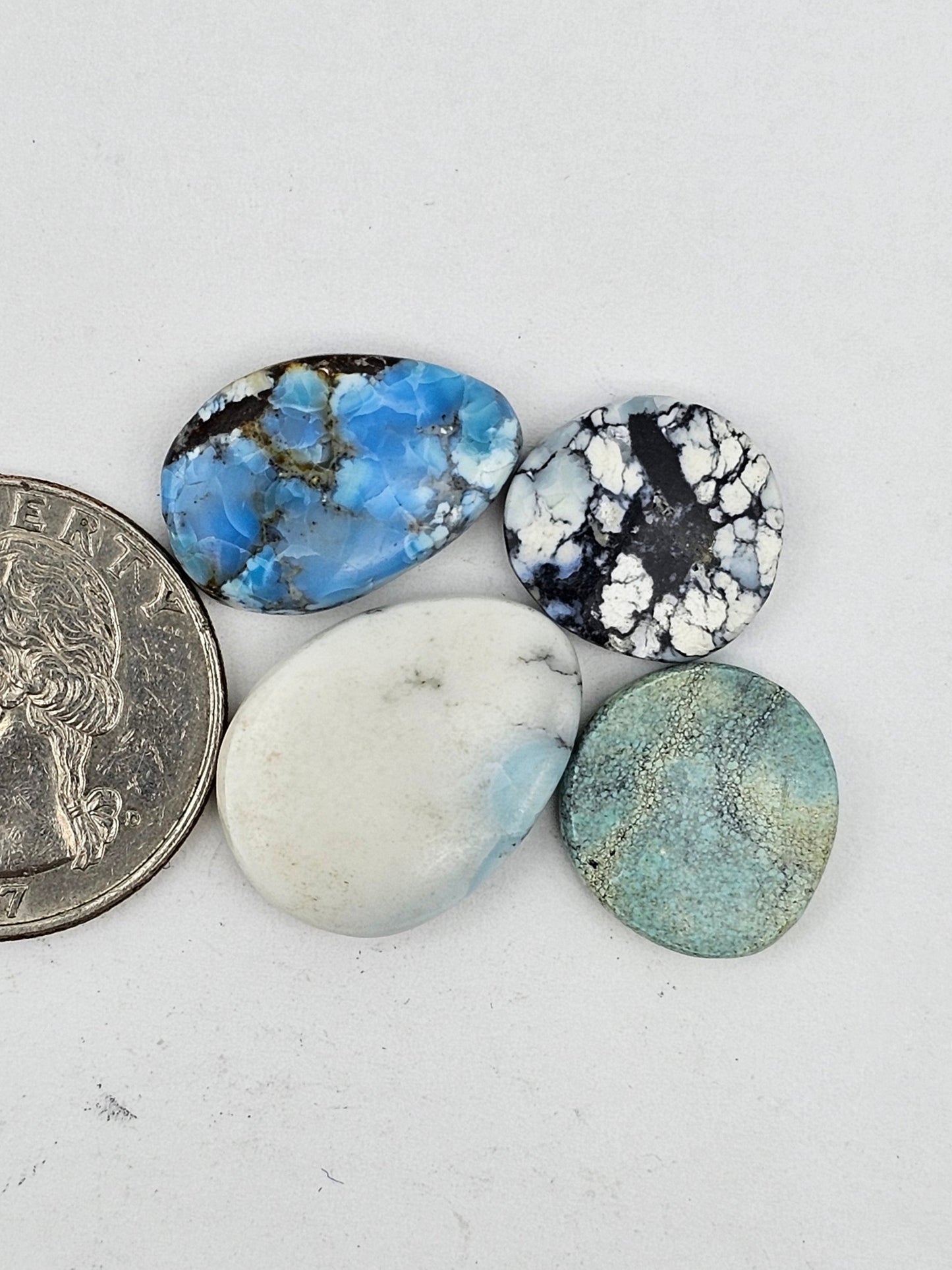 Dark moon variscite lot